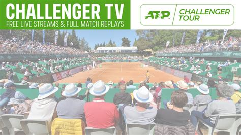 For more information about our collection and use of your information, including our use of cookies, please check out our privacy policy. . Challenger tv tennis